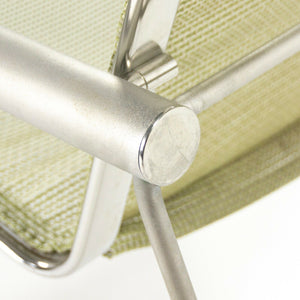 SOLD Prototype Richard Schultz 2002 Collection Stainless Steel & Mesh Rocking Chair