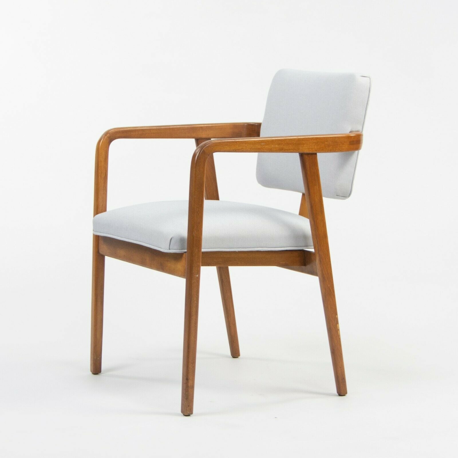 SOLD 1950s George Nelson Herman Miller Pull-Up Dining Chairs w/ New Upholstery 4 pcs