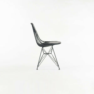 1957 Set of 6 Eames DKR-2 Wire Dining Chairs with Eiffel Tower Bases & Bikini Pads