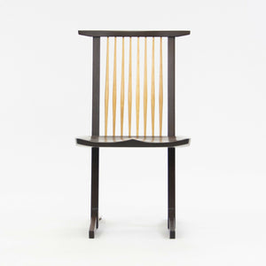 SOLD 2007 Ru Amagasu Nakashima Set of 7 Conoid Chairs & Holtz Dining Table Wenge & Redwood