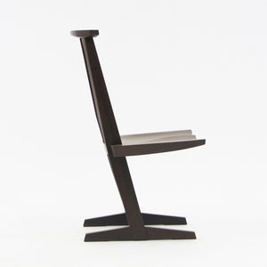 SOLD 2007 Ru Amagasu Nakashima Set of 7 Conoid Chairs & Holtz Dining Table Wenge & Redwood