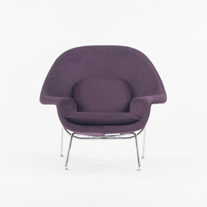 SOLD 2021 Eero Saarinen for Knoll Medium Size Womb Chair w/ Purple Summit Fabric