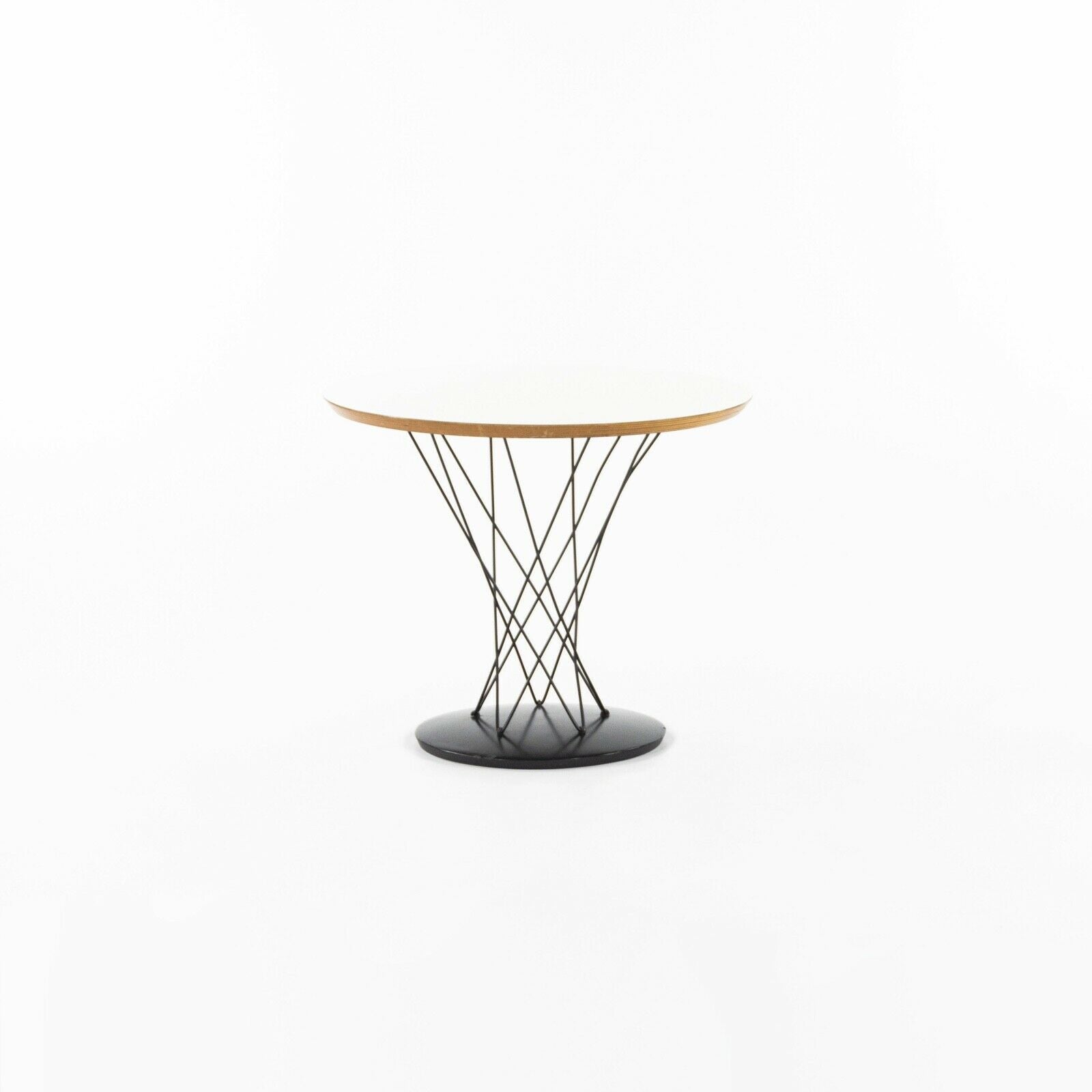 SOLD 1972 Pair of Isamu Noguchi for Knoll Associates Cyclone Childs / End Tables in White