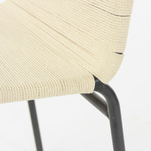 SOLD 1960 Hendrik Van Keppel & Taylor Green Model 805 Dining Chairs Set of 6 with Cotton Cording