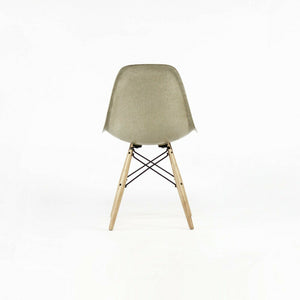 SOLD 2010s Eames Modernica Case Study Celery Fiberglass Side Shell Chair with Dowel Base