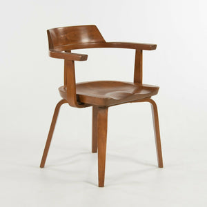 SOLD 1951 Set of 6 Vintage Walter Gropius W199 Dining Chairs by Thonet manufactured