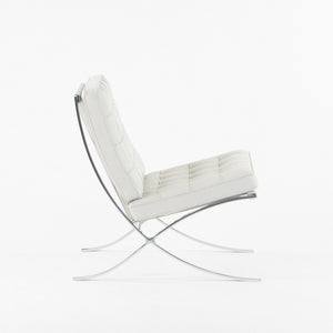 SOLD 2021 Mies van der Rohe Knoll Barcelona Chair in Acqua Puget Sound $8296 MSRP
