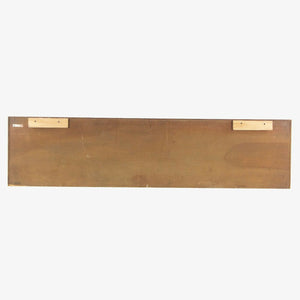 SOLD 1960s Florence Knoll Associates Hanging Wall Cabinet Sideboard Walnut and Black