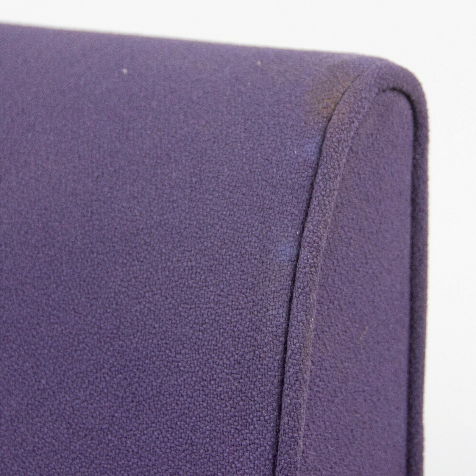 2006 Herman Miller Ray and Charles Eames Sofa Compact Purple Fabric Upholstery
