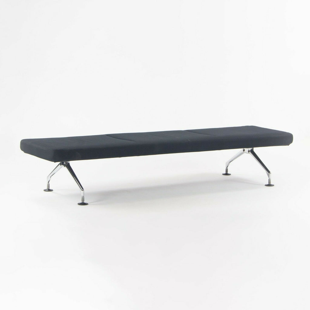 1989 Antonio Citterio for Vitra Area Montage Daybed Bench Sofa w/ Black Fabric