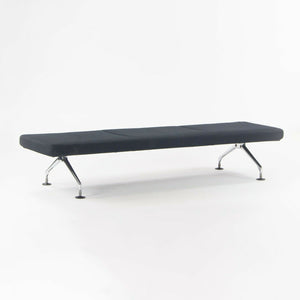 1989 Antonio Citterio for Vitra Area Montage Daybed Bench Sofa w/ Black Fabric