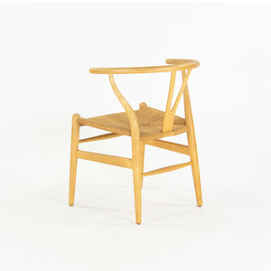 SOLD Hans Wegner Carl Hansen Denmark Vintage Wishbone Dining Chair Beech Set of Four
