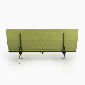 SOLD 2006 Herman Miller by Ray and Charles Eames Sofa Compact Green Fabric Upholstery