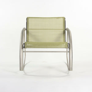 SOLD Prototype Richard Schultz 2002 Collection Stainless Steel & Mesh Rocking Chair