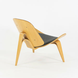 Hans Wegner Carl Hansen Denmark CH07 Shell Lounge Chairs Lacquered Oak 2x Avail