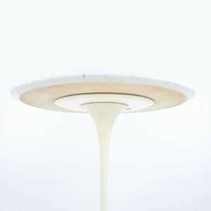 1958 Eero Saarinen for Knoll Associates Early 36 in White Marble Tulip Dining Table