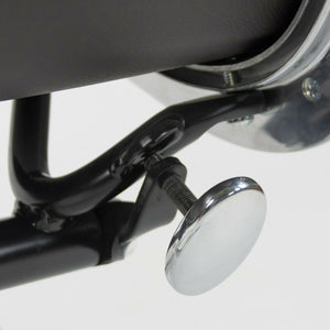 SOLD 2014 Eames Herman Miller Espresso MCL Soft Pad Aluminum Group Lounge Chair 4-Pad