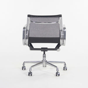SOLD 2009 Herman Miller Eames Aluminum Group Executive Low-Back Black Mesh Desk Chair