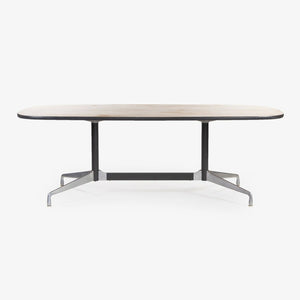 SOLD 1977 Vintage Eames Herman Miller ET153 Segmented Dining Conference Table Walnut