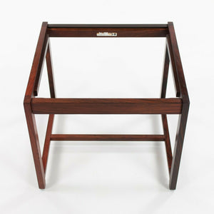 1960s Erik Buch Flip Top Rosewood Stool and Side Table for O.D. Mobler in Denmark