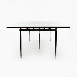 1960 Hans J. Wegner for Andreas Tuck Model AT321 Dining Table in Rosewood and Chromed Steel