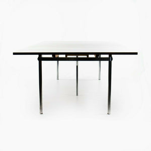 1960 Hans J. Wegner for Andreas Tuck Model AT321 Dining Table in Rosewood and Chromed Steel