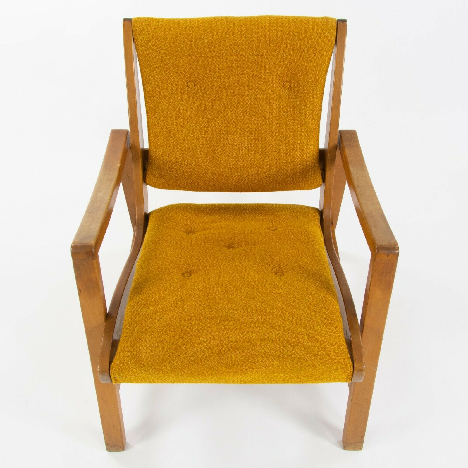 SOLD 1946 Jens Risom for Knoll Associates 652U Easy Lounge Armchair w Original Label