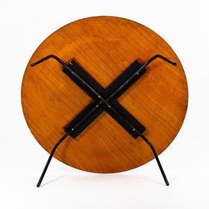 1953 CTM Coffee Table by Charles and Ray Eames for Herman Miller in Ash with Black Base