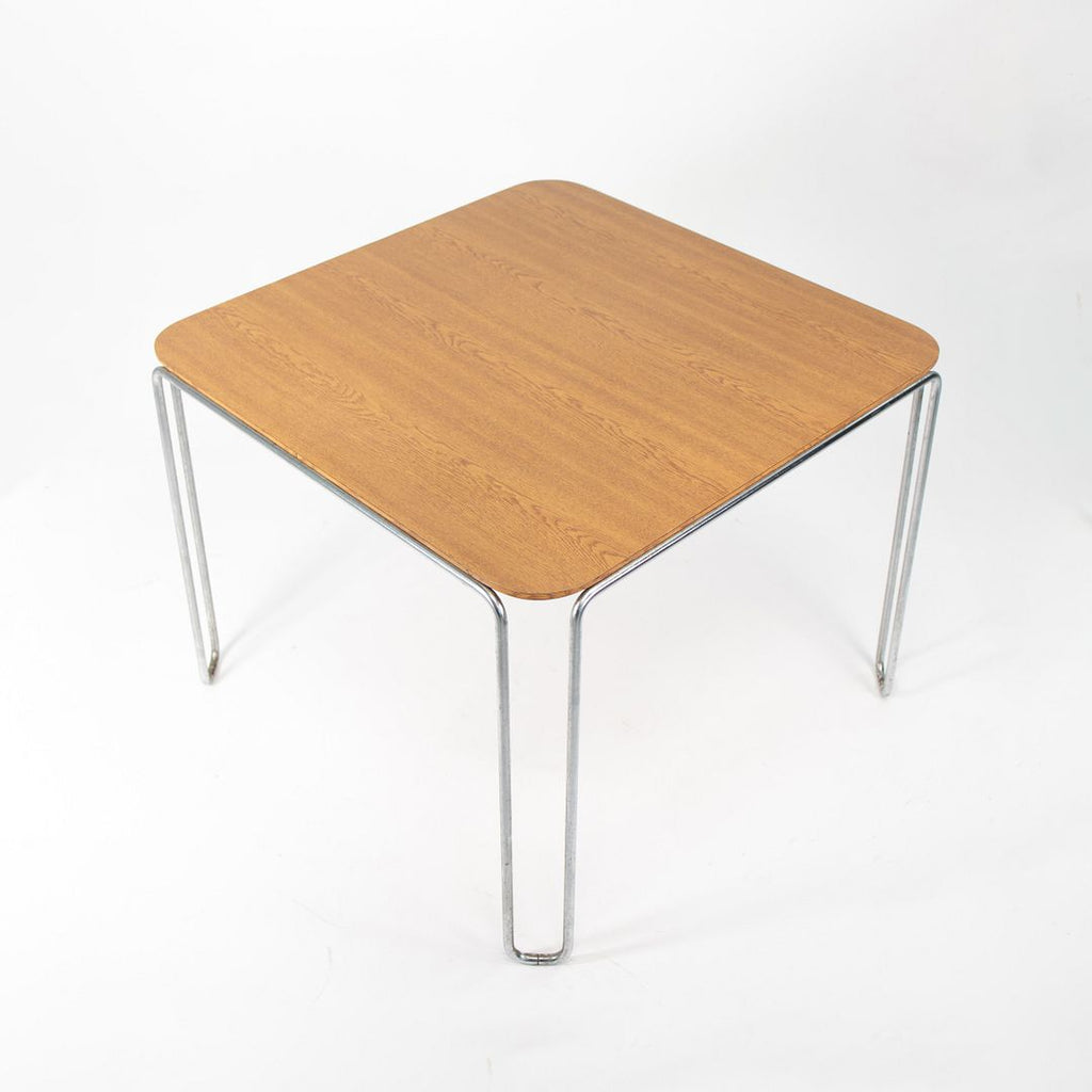 1970s Model B10 Dining Table by Marcel Breuer for General Fireproofing Company in Steel and Laminate