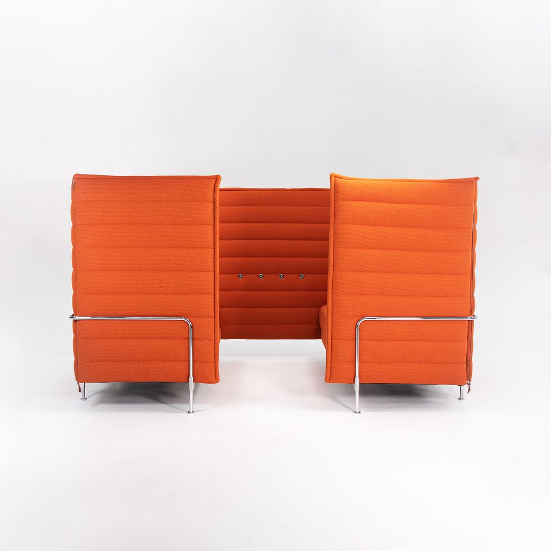2020 Alcove Sofa by Ronan and Erwan Bouroullec for Vitra in Orange Fabric