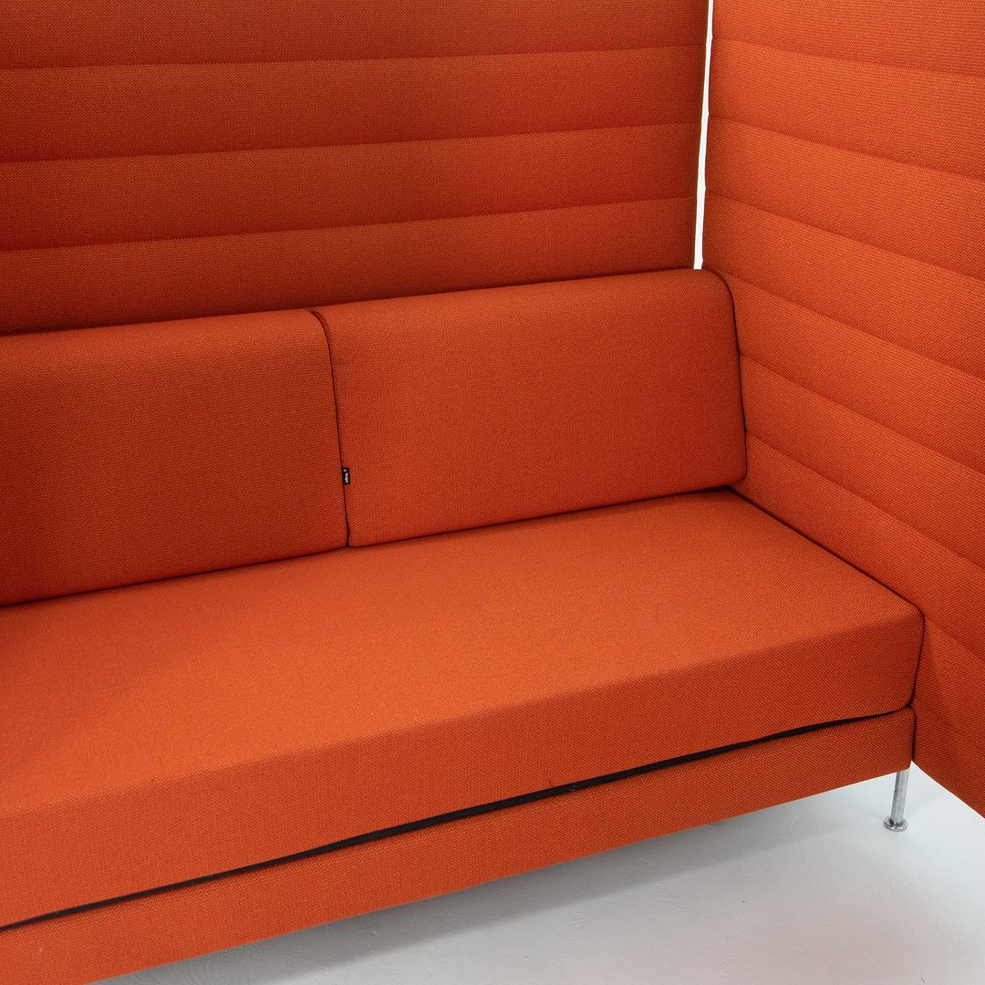 2020 Alcove Sofa by Ronan and Erwan Bouroullec for Vitra in Orange Fabric