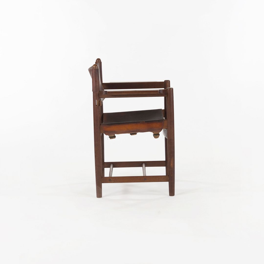 1960s Spanish Dining Chair Model 3238 by Børge Mogensen for CI Designs in Oak and Leather