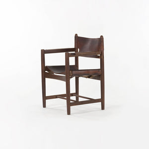 1960s Spanish Dining Chair Model 3238 by Børge Mogensen for CI Designs in Oak and Leather