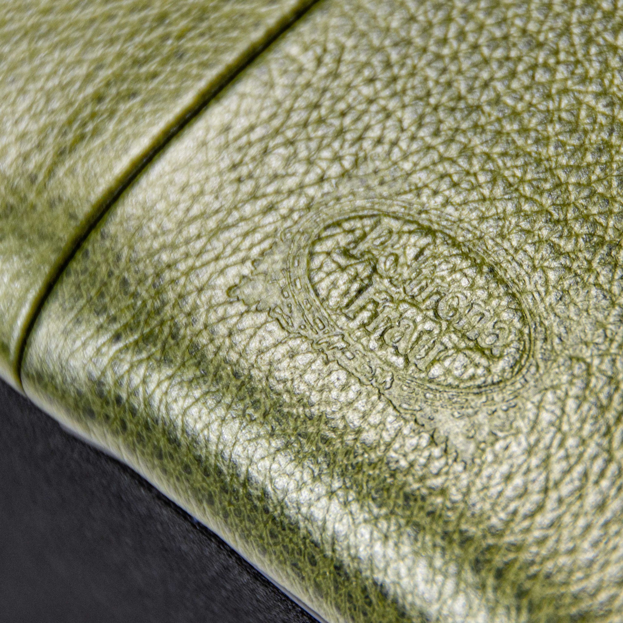 SOLD Poltrona Frau Green Leather Luca Scacchetti Sinan Office Desk Chair Mult Avail