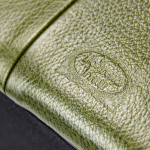 SOLD Poltrona Frau Green Leather Luca Scacchetti Sinan Office Desk Chair Mult Avail