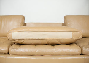 SOLD Mies Van Der Rohe For Knoll Leather Sofa Vintage RARE