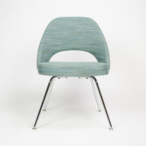 SOLD 2011 Knoll Eero Saarinen Armless Executive Chairs Fabric Sets Avail MINT!