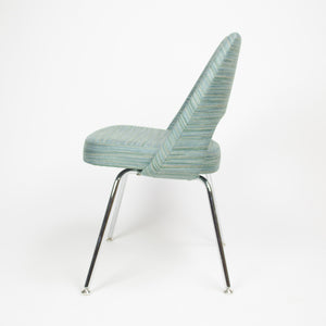 SOLD 2011 Knoll Eero Saarinen Armless Executive Chairs Fabric Sets Avail MINT!