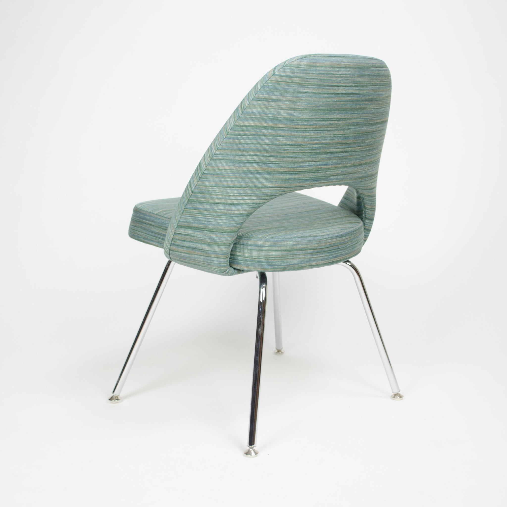 SOLD 2011 Knoll Eero Saarinen Armless Executive Chairs Fabric Sets Avail MINT!