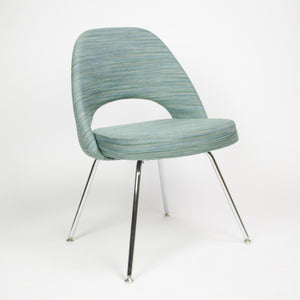 SOLD 2011 Knoll Eero Saarinen Armless Executive Chairs Fabric Sets Avail MINT!