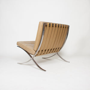 SOLD Knoll Mies Van Der Rohe Barcelona Chairs Stainless 2 Available