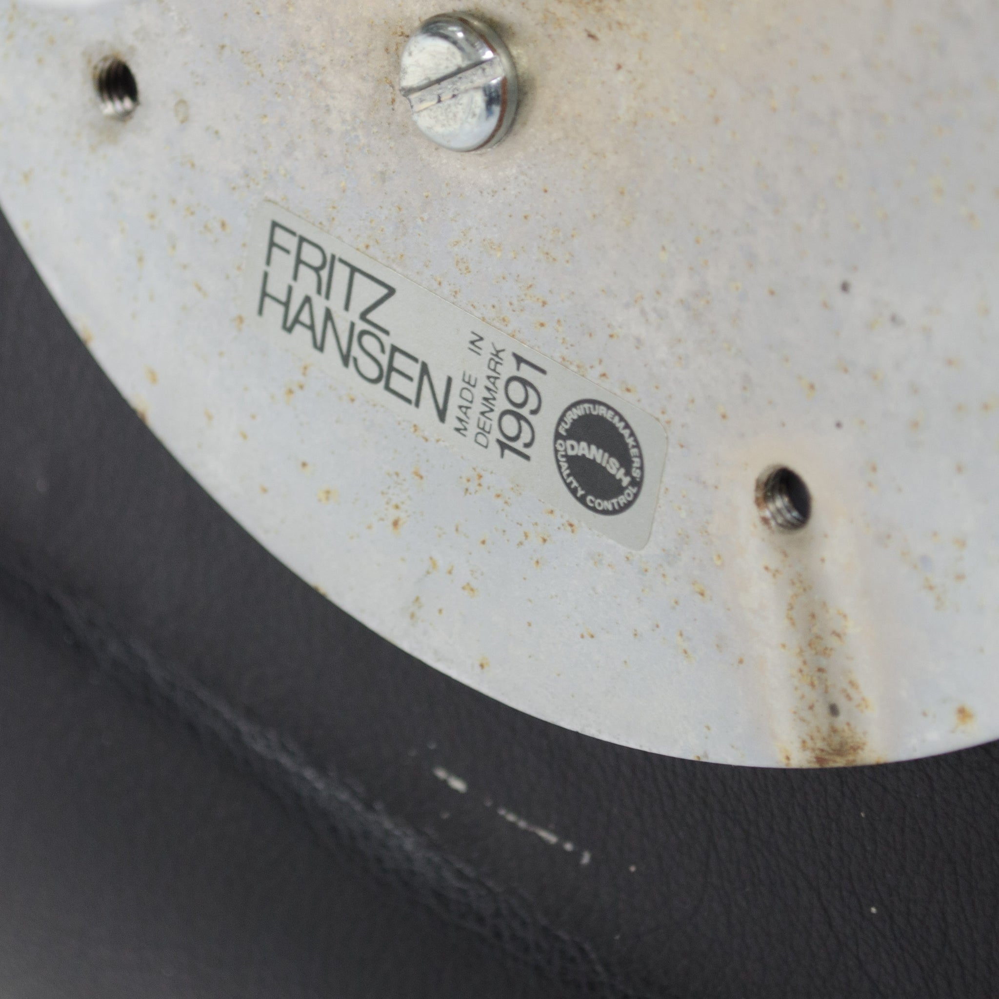 SOLD Arne Jacobsen 3117 for Fritz Hansen Denmark Rolling Desk Chair