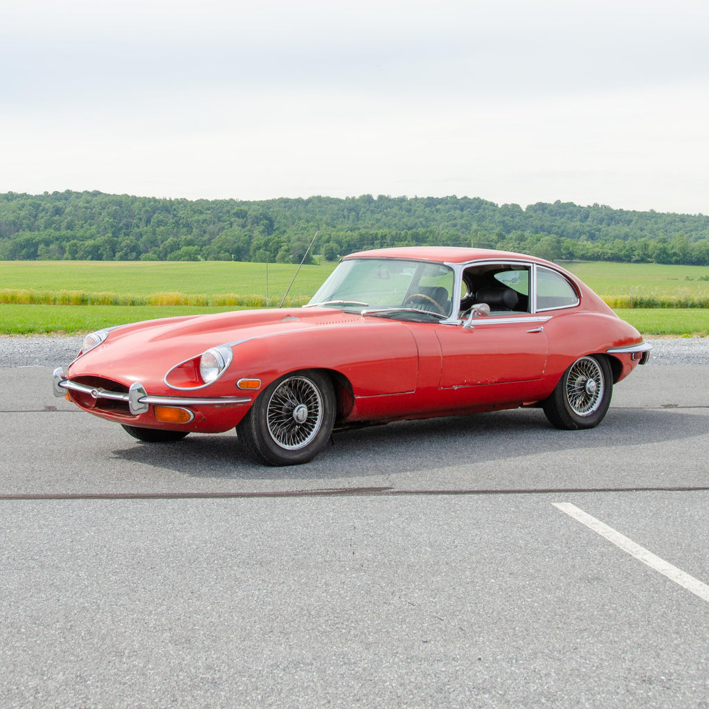 SOLD 1969 Jaguar XKE / E-Type 2+2 in Red on Black
