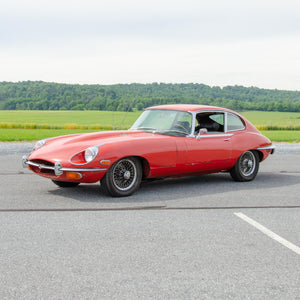 SOLD 1969 Jaguar XKE / E-Type 2+2 in Red on Black