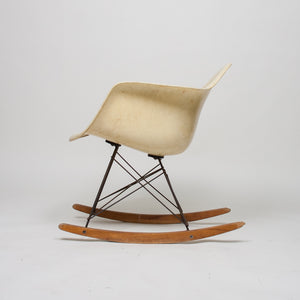 SOLD Eames Herman Miller Zenith Rope Edge Ankle Breaker Original Rocker Rocking Chair Marked