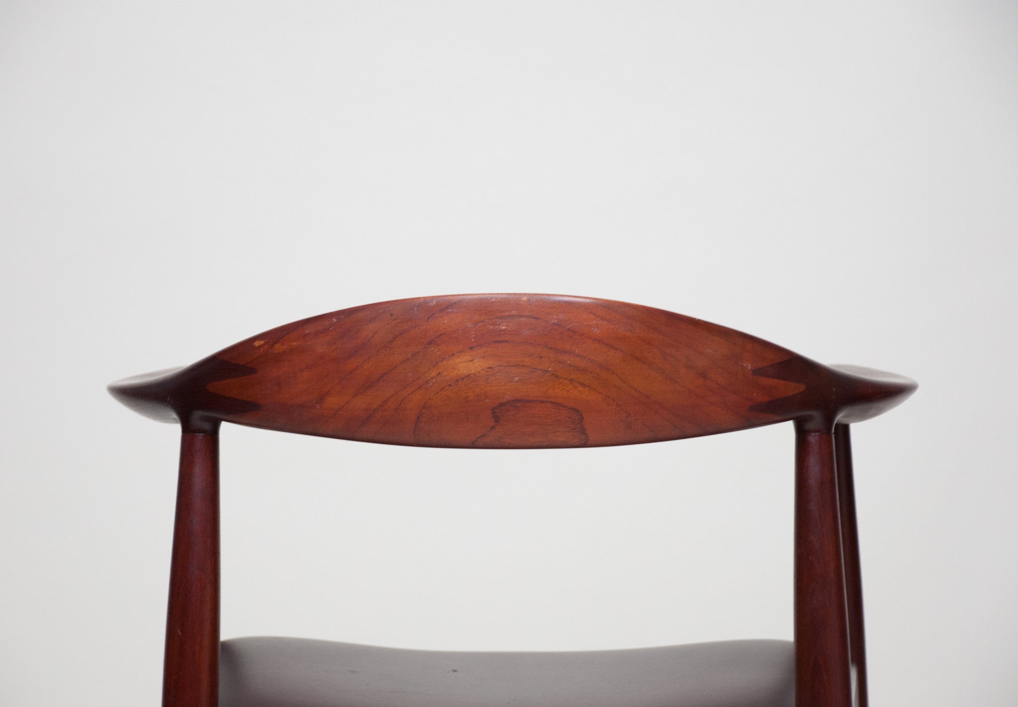 SOLD Hans Wegner Round The Chair Johannes Hansen For Knoll Vintage Teak Armchair