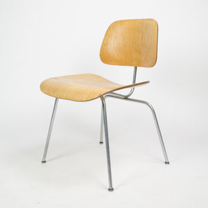 SOLD Pair of Eames for Herman Miller 1951 DCM Dining Chairs Maple Natural (Price for pair)