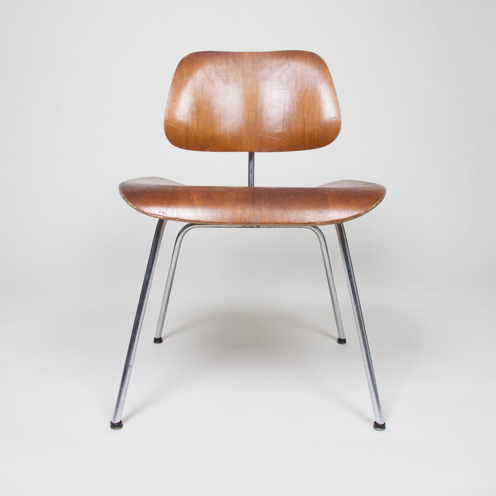 SOLD Early Herman Miller Eames DCM Dining Chair 1952 Early Feet