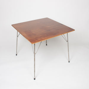 SOLD Early Eames Herman Miller Folding DTM 2 Square Dining Table