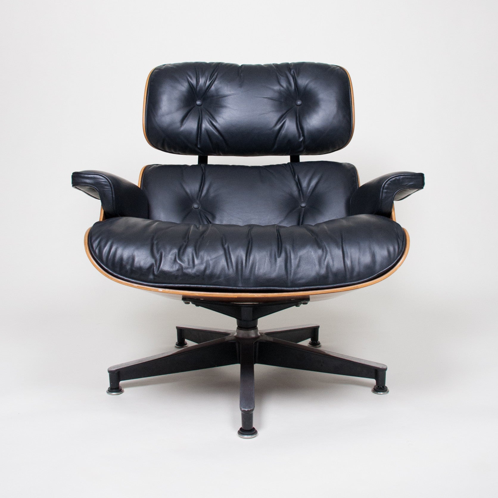 SOLD Herman Miller 1970's Eames Lounge Chair & Ottoman Rosewood 670 671